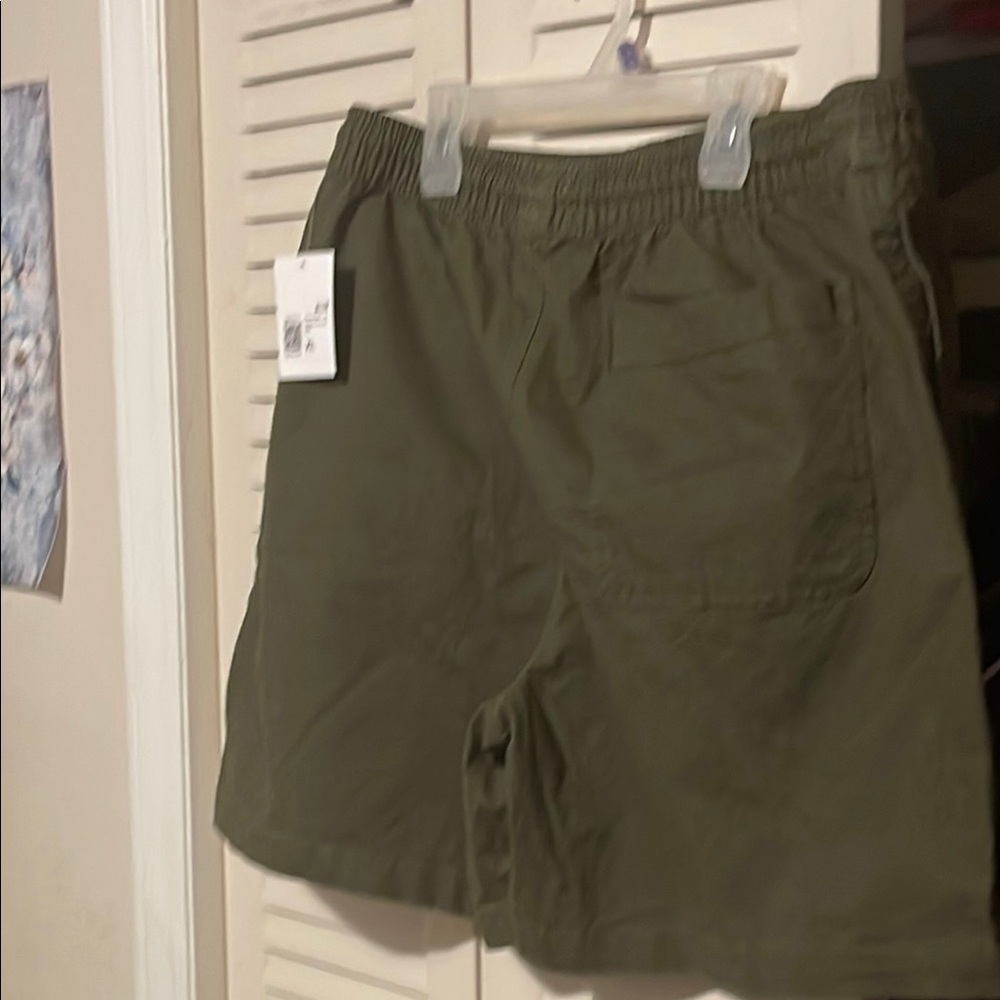 Forever 21 Green Cargo Shorts Relaxed Fit